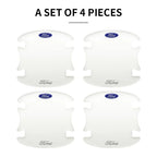Car Styling Door Bowl Handle Protector Stickers Transparent Anti-scratch Film For Ford Fiesta Mondeo Focus Mk2 Mk3 Ranger Kuga