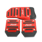 Automotive universal anti-skid pedal cover, interior modification, pedal personality modification accessories, anti-skid pedal