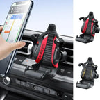 Racing seat design car phone holder Mount stand suction cup smartphone mobile cell support in car bracket for iphonesamsung mi