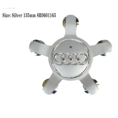 Audi 4pcs 60mm 61mm 68mm 69mm 123mm Car Styling Wheel Center Cap Hub Covers Badge for Audi A3 A4 A5 A6 A7 A8 S4 S6 Sticker