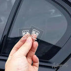 Creativity Dodge Logo Fashion Car Emblem Decorative Sticker For Dodge Ram 1500 Journey Charger Dart Challenger Durango Accessory
