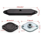 Diesel Valve & Cooler Power Removal Kit Diesel For 11-14 Ford F250 F350 F450 F550 6.7L V8 Powerstroke Diesel Turbo Aluminum