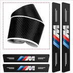 1/4/5Pcs Carbon Fiber Door Sill Anti Scuff Plate Sticker For BMW M2 M3 M4 M5 G06 G07 G14 G15 G16 G42 G80 F20 F21 F82 F83