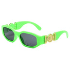 Nuevas gafas de sol cuadradas irregulares Retro para mujeres y hombres, gafas de sol de montura pequeña de diseñador a la moda, gafas de sol de producto de tendencia UV400