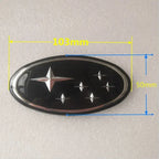 10.3X5CM Car Front Rear Logo Badge Emblem Sticker Decals for Subaru WRX Forester Outback Crosstrek Legacy Impreza Levorg 2025