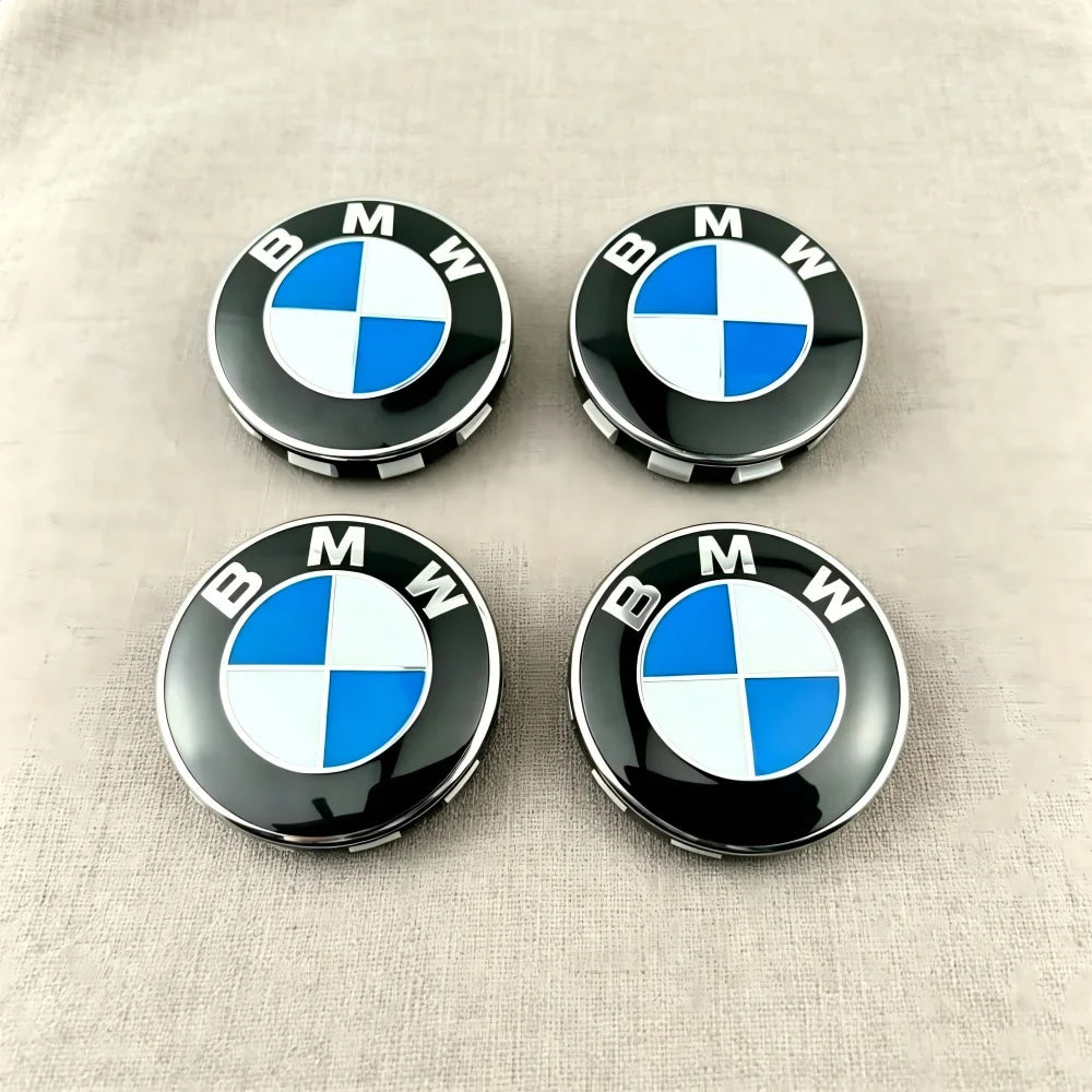BMW 4pcs 56/68MM Wheel Center Caps For G11 G12 G30 G31 G32 G38 G01 G08 G02 G05 F45 F46 F52 F48 F49 F39 F90 Auto Accessories