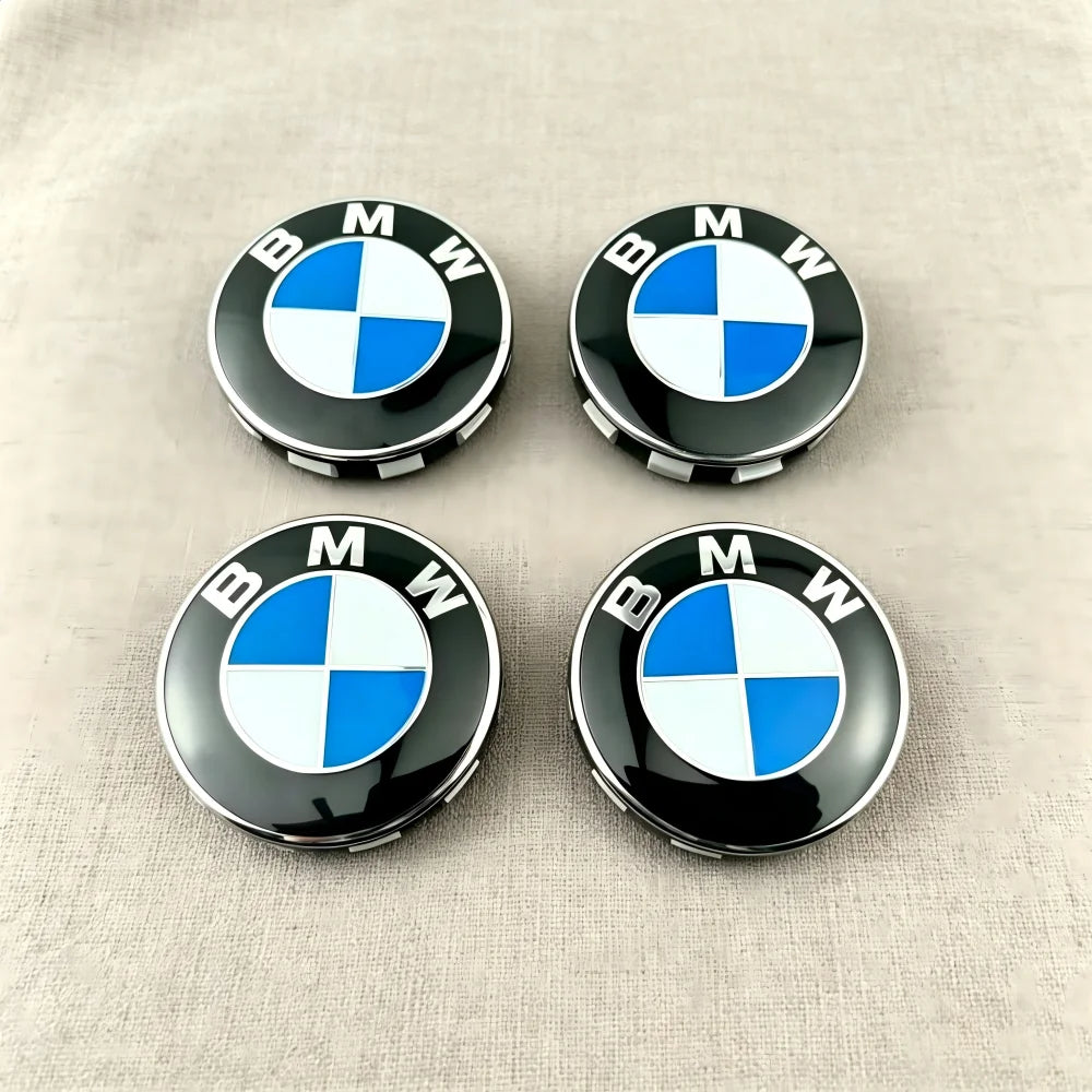 BMW 4pcs 56/68MM Wheel Center Caps For G11 G12 G30 G31 G32 G38 G01 G08 G02 G05 F45 F46 F52 F48 F49 F39 F90 Auto Accessories