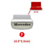 3D ABS Car Steering Wheel Emblem Sticker Badge For Mercedes Benz AMG W205 W206 W177 W168 W108 AMG W176 W204 W212 Accessories