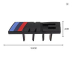 3D Car Front Grille M Badge Emblem Decoration Accessories For bAB-BMW M M1 M2 M3 M4 M5 M6 M7 E39 E87 E60 E46 E53 E90 F10 F20 F25