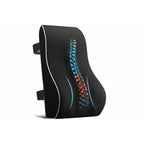 Car Seat Office Chair Back Lumbar Support Car Waist Rest Rebound Memory Foam Cushion Pad Back Lumbar Cushion for Car Driver