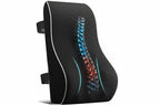 Car Seat Office Chair Back Lumbar Support Car Waist Rest Rebound Memory Foam Cushion Pad Back Lumbar Cushion for Car Driver
