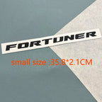 Car stickers Car Front Head Hood 3d Emblem Nameplate for TOYOTA FORTUNER Letters Badge Modified Decal Glue Sticker Accessories