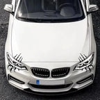 Universal Car Lamp Eyebrow Sharp Claw Stickers Headlight PVC Decals For Audi Alfa BMW Ford Honda Suzuki Auto Tuning Accessories