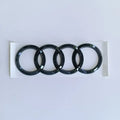 Modified Sticker for Audi RS3 2016 2017 2018 2019 2020 Sline Emblem ABS Glossy Black Silver Car Front Grille Rear Trunk Badge