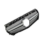 Chrome Silver AMG Style Front Bumper Grille For Mercedes Benz CLA-Class W117 2013-2019 CLA180 CLA200 CLA45 Front Grill Black