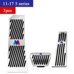 Bmw Foot Pedal Covers, Stainless Steel Rubber Anti-slip Pedals Are Suitable for BMW 3 Series BMW 5 Series X3 X5 From 2003 To 20