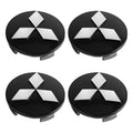 4Pcs Wheel Center Hub Caps Replacement Wheel Hub Emblem for Mitsubishi Outlander Lancer 10 9 ASX RALLIART Eclipse L200 Pajero