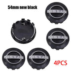 54mm/63mm New Car Wheel Center Hub Caps Rim Modified Covers for Nissan Teana Tiida Sentra X Trail T32 Qashqai J10 J11 Leaf Juke