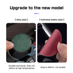 2Pcs Leather Car Coaster Anti-slip Mat Cup Holder Pad For BMW X1 X2 X3 X4 X5 X6 X7 1 3 5 6 7 Series E60 E90 E70 G20 G30 G7