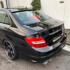 Rear Trunk Spoiler Wing Racing Boot Lip Tail Air For Mercedes Benz C class 4 Door W204 C63 2007-14 C180 C200 C220 C260 C300