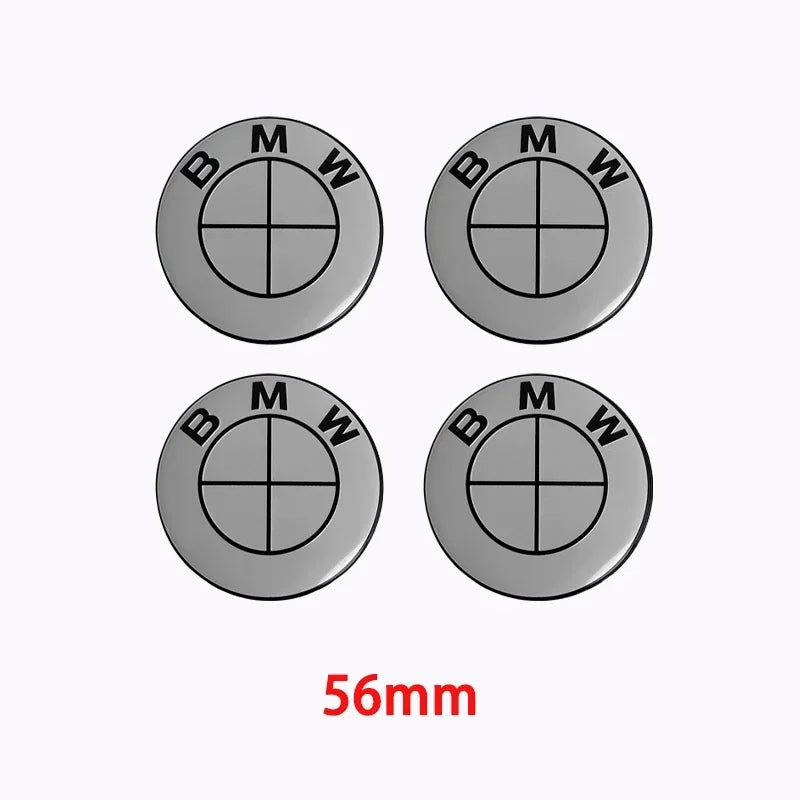 45/74/82mm automobile ABS front and rear logo hub covers are suitable for BMW Group's new badge decoration accessories.