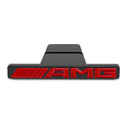 3D ABS Logo AMG Emblem Car Front Grille Badge Caps For Mercedes Benz GLC A B C E Class W204 W205 W212 W213 GT AMG Accessories