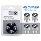 QMM-8685 Car Aluminum Wheel Tire Valve Stem Caps Airtight Covers For BMW M 50th Anniversary Celebration E46 E90 E60 F30 E39 E36