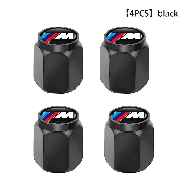 Car Wheel Tire Valve Air Stem Cap Cover For BMW X1 X3 E39 E46 E30 E36 E87 E60 E90 F26 G02 Personalized Decoration Accessories