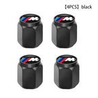 Car Wheel Tire Valve Air Stem Cap Cover For BMW X1 X3 E39 E46 E30 E36 E87 E60 E90 F26 G02 Personalized Decoration Accessories