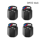 Car Wheel Tire Valve Air Stem Cap Cover For BMW X1 X3 E39 E46 E30 E36 E87 E60 E90 F26 G02 Personalized Decoration Accessories