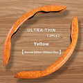 Universal Suede / Nappa Leather Car Steering Wheel Cover 38CM Breathable O/D Shape Protector Non-Slip Auto Interior Accessories