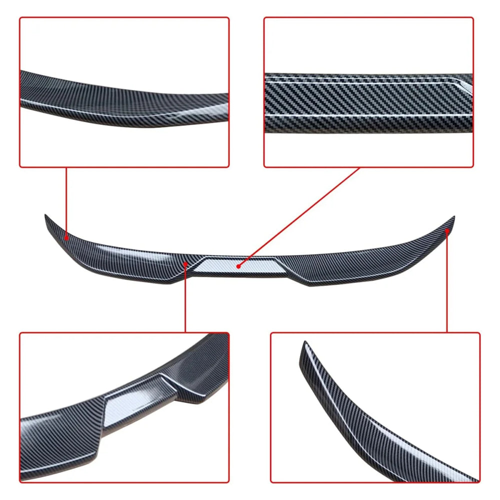 Spoiler Wing For BMW G42 G87 M2 220i 230i M235i M240i Coupe 2022-2025 MP Style Car Rear Trunk Spoiler Wing Lip Tail Lid Diffuser