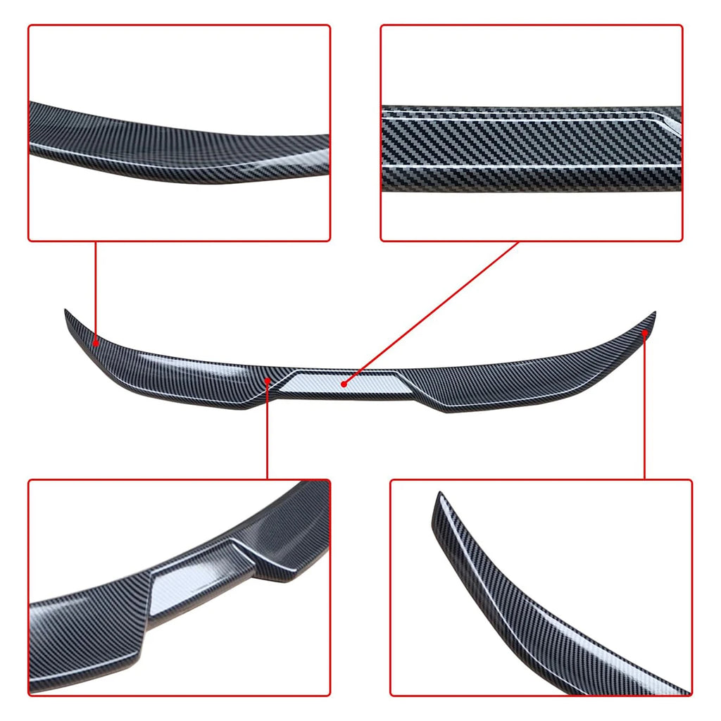Spoiler Wing For BMW G42 G87 M2 220i 230i M235i M240i Coupe 2022-2025 MP Style Car Rear Trunk Spoiler Wing Lip Tail Lid Diffuser
