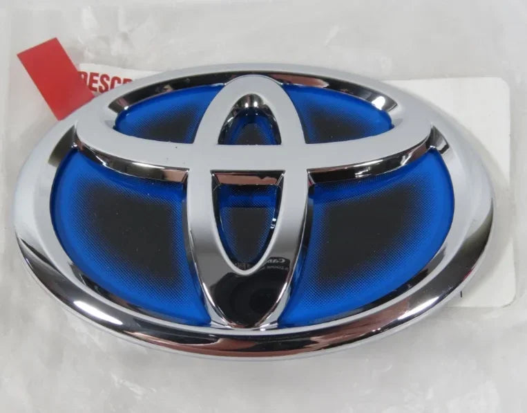 3D Car Hybrid Logo Front Grill Hood trunk Emblem for Toyota Corolla Camry RAV4 Hilux CHR Highlander Yaris Vios Alphard HRV Reiz