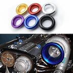 2" 2.5" 3" 3.5" 4" Short Ram Cold Air Intake Turbo Horn Aluminum Velocity Stack Adapter