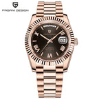 2025 New PAGANI DESIGN Men's Watch DD36 Rose Gold Luxury Automatic Watch For Men Mechanical Wristwatches Sapphire Mirror Clock