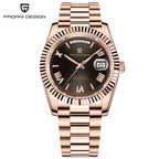 2025 New PAGANI DESIGN Men's Watch DD36 Rose Gold Luxury Automatic Watch For Men Mechanical Wristwatches Sapphire Mirror Clock