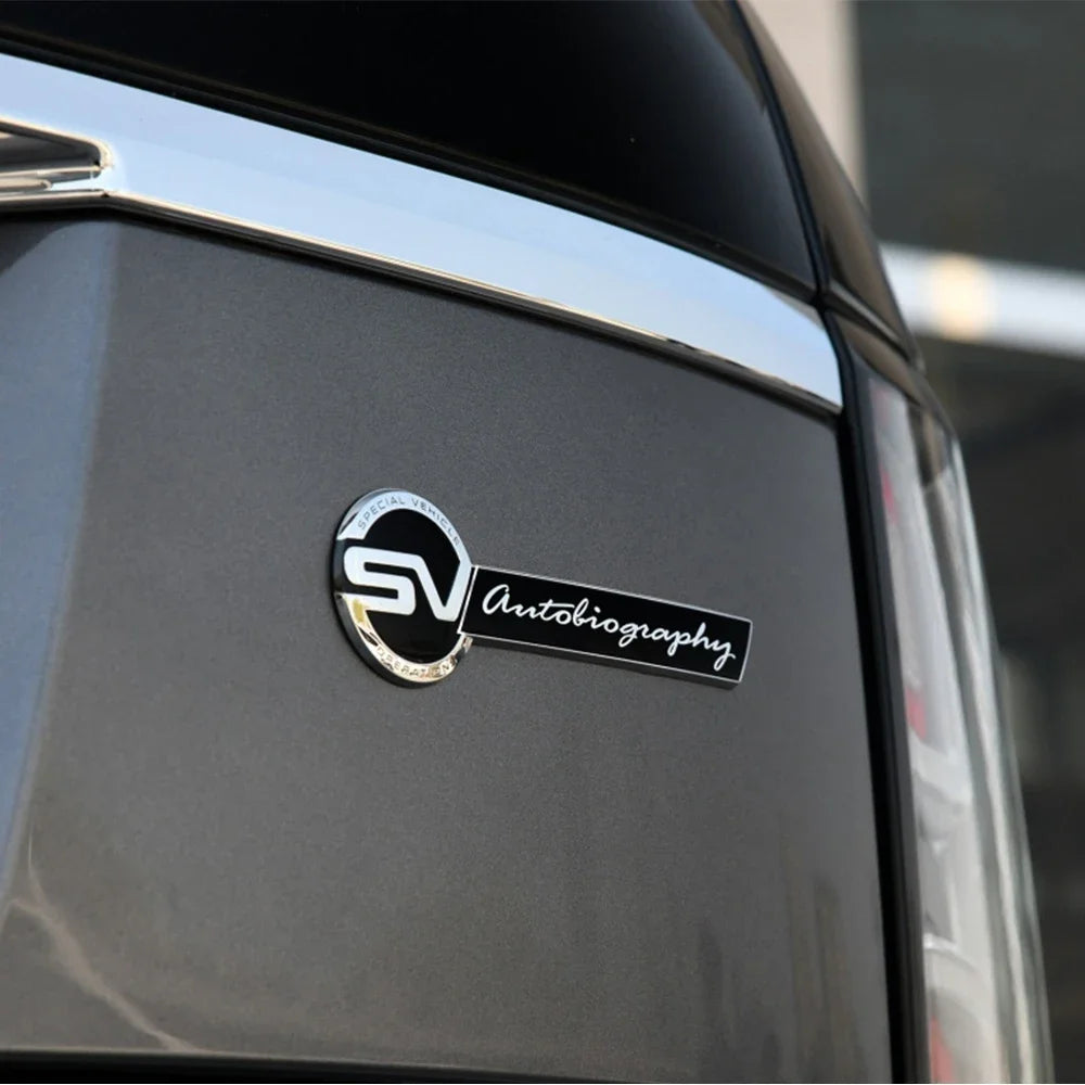Car Front Grille Emblem Sticker Auto Accessories For Landrover SVR Vogue Velar Evoque Discovery Range Rover  L551 P250 P300 L405