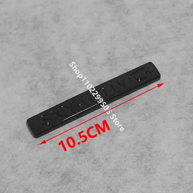SKYACTIV For Mazda 2 3 5 6 7 CX-5 CX-50 CX-30 CX-60 CX-60 SKYACTIV G AWD 2.5 black Rear Trunk Tail Logo Sticker Emblem Decal