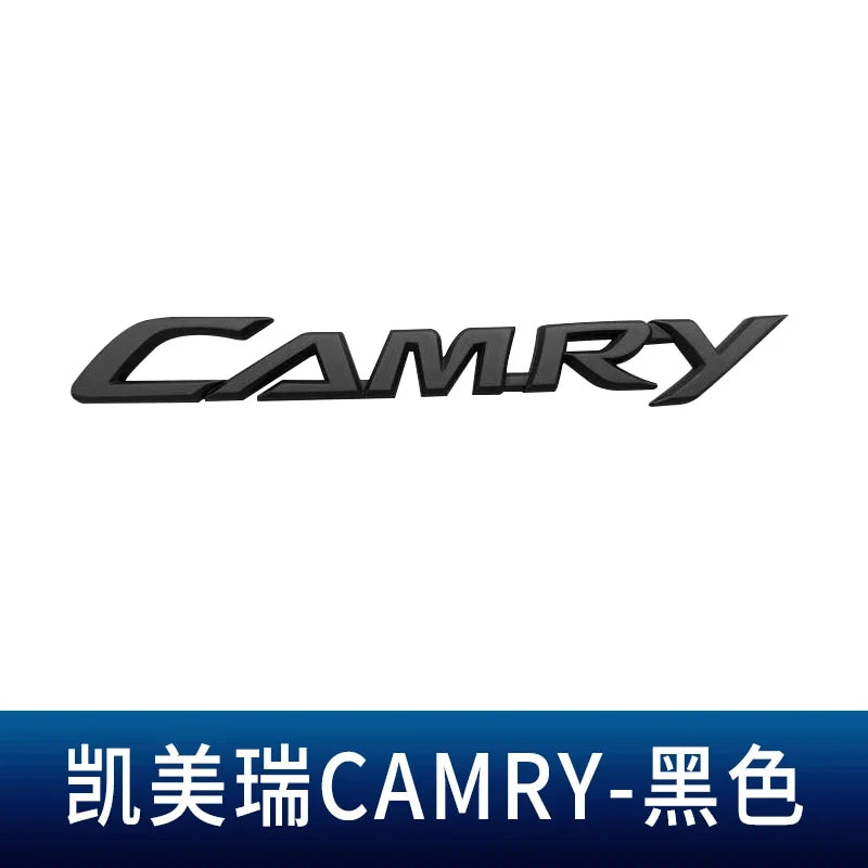 NEW ABS Car Body Trunk Emblem CAMRY Logo Sticker For Toyota CAMRY 2006-2018 Badge Auto Rear Letter Decal Exterior Accessories