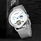 Classic Men's Watches Tourbillon Multi-function Full Automatic Men Watch High end Male Steel Strap Waterproof Wrist watches