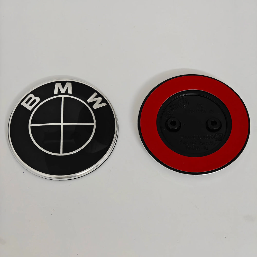 For BMW F20 F22 F23 F30 F80 F31 F34 F32 F82 F33 F10 F11 E81 E87 E63 E64 1Pcs 2 Holes 3 Holes Hood Emblem Trunk Badge Accessories