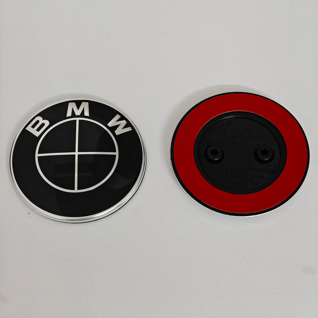 For BMW F20 F22 F23 F30 F80 F31 F34 F32 F82 F33 F10 F11 E81 E87 E63 E64 1Pcs 2 Holes 3 Holes Hood Emblem Trunk Badge Accessories