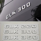 3D ABS Car Logo 4 Matic GLK220 GLK300 GLK350 Emblem Letters Sticker Rear Trunk Badge for GLK W204 X204 GLK220 GLK300 GLK350