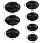 100/110/120/130/140/150/160mm Car Rear Trunk Emblem Front Grille Logo For Lexus ES RX NX LS UX LM LX GX LC RZ IS CT GS RC HS SC