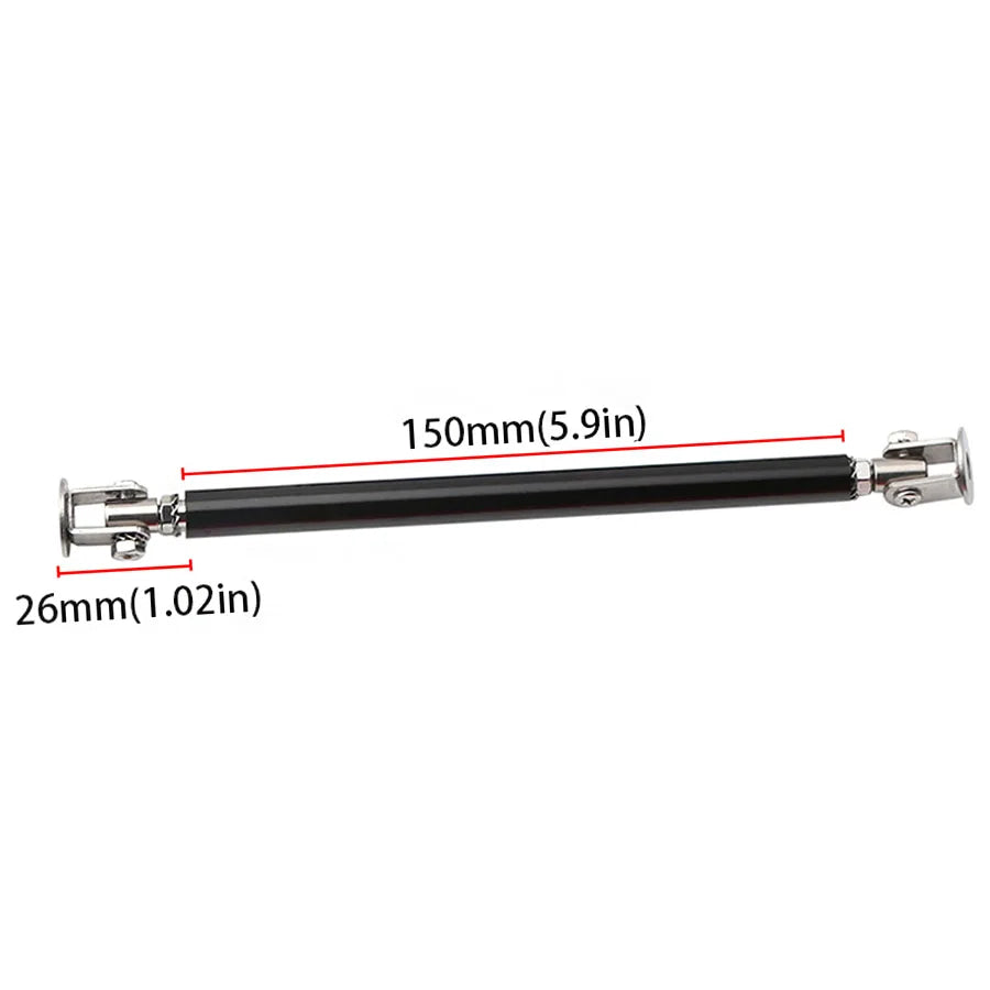 Multifunction Paste Style Splitter Strut Rods Adjustable 15cm Front Splitter Support Rods for Bumper Lip Splitter Tail Support R