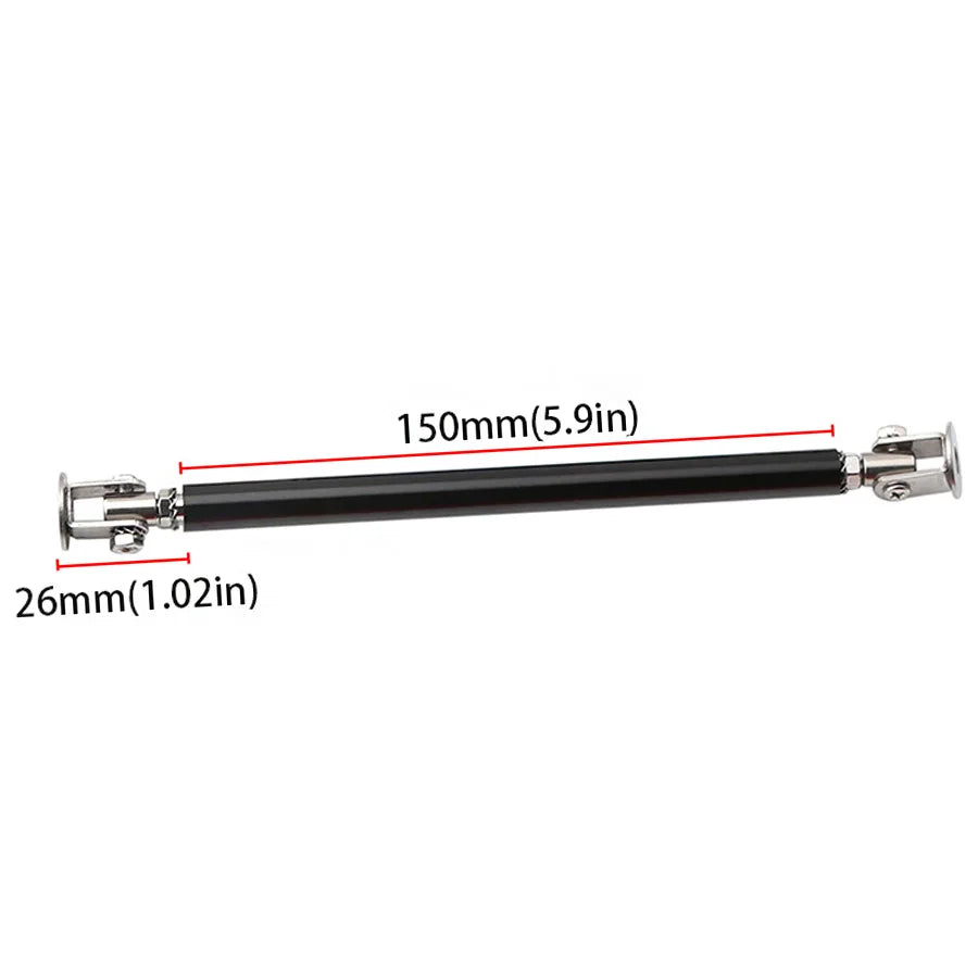Multifunction Paste Style Splitter Strut Rods Adjustable 15cm Front Splitter Support Rods for Bumper Lip Splitter Tail Support R