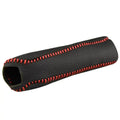 Funda de freno de mano, empuñaduras de freno de mano de cuero genuino para Mazda 6, cubierta de cuero Natural en el freno de mano, accesorios interiores para coche