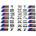3D Rear Trunk Emblem Badge Logo Car Sticker BMW E46 E60 E64 F10 F20 F30 F06 F12 F13 E90 E92 E93 F80 F82 F87 M1 M2 M3 M4 M5 M6 M7