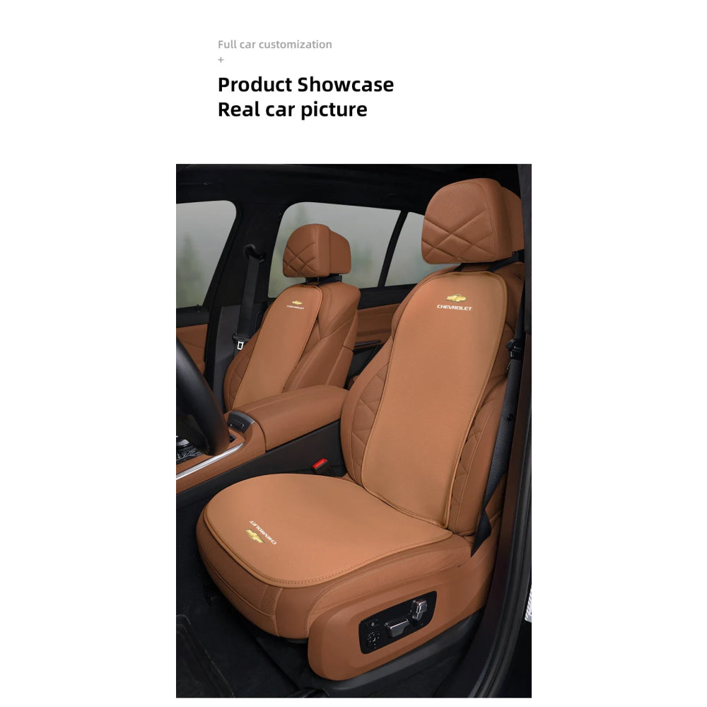 Car Seat Cushion Cover Breathable Ice Silk Soft Mats For Chevrolet Cruze Malibu Colorado Suburban Equinox Blazer Trax Camaro